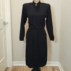 St. John by Marie Gray Santana Knit Sweater Dress Size 8